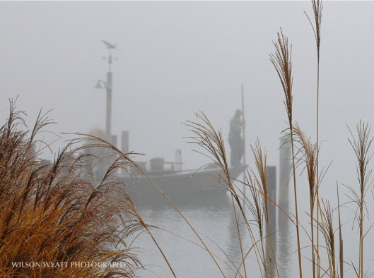 Tonging for Oysters II - click on image for larger view