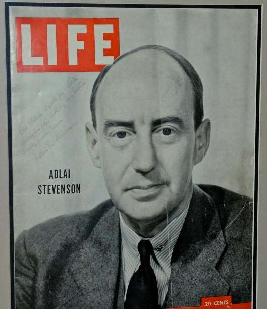 Adlai Stevenson, candidate for President, later U.S. Ambassador to the United Nations - cover of LIFE magazine, August 4, 1952