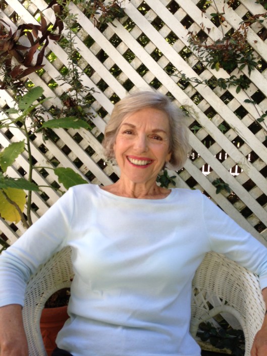 Poet Judith Bowles, who read "The Instrument" and "My Parkinson's and I attend my 50th Reunion"