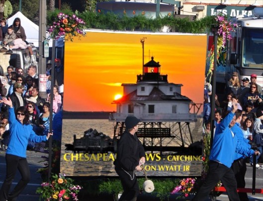 CHESAPEAKE VIEWS - CATCHING THE LIGHT, on its way to two Authors' Nights